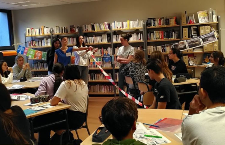 atelier enjeux climatiques pour les jeunes au collège