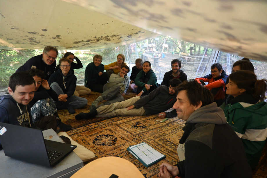 expérience en forêt