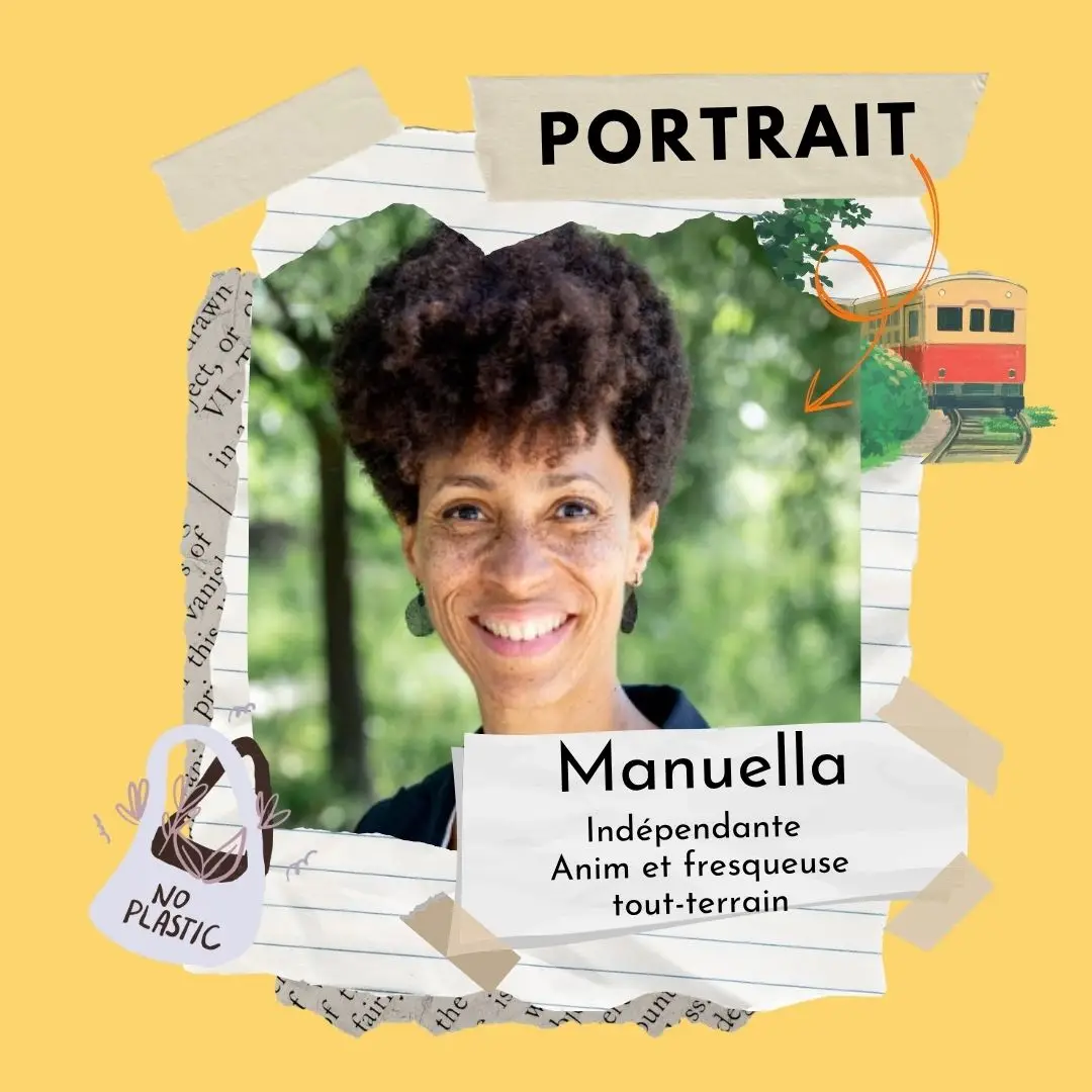 Portrait d'animatrice Manuella Nos vies bas carbone
